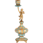 Фарфоровый подсвечник Ангел во главе Voki варинант исполнения - 1 | Loft Concept в Екатеринбурге