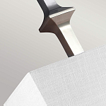 Бра с прямоугольным тканевым абажуром белого цвета Feiss варинант исполнения - 3 | Loft Concept в Екатеринбурге