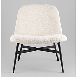 Кресло лаунж Ease белый варинант исполнения - 4 | Loft Concept в Екатеринбурге