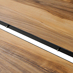 Стол обеденный раздвижной с прямоугольной столешницей на четырех черных ножках Blair варинант исполнения - 8 | Loft Concept в Екатеринбурге