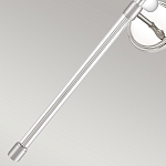 Бра с белым абажуром в форме конуса и прозрачным декоративным кольцом Quoizel варинант исполнения - 7 | Loft Concept в Екатеринбурге