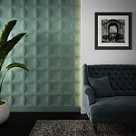 Гипсовая 3D Панель M-23 варинант исполнения - 1 | Loft Concept в Екатеринбурге