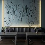 Барельеф ORCHESTRA варинант исполнения - 1 | Loft Concept в Екатеринбурге