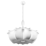 Подвесной светильник с белым фигурным абажуром и мягкими волнистыми краями Cloud Motion  варинант исполнения - 15 | Loft Concept в Екатеринбурге