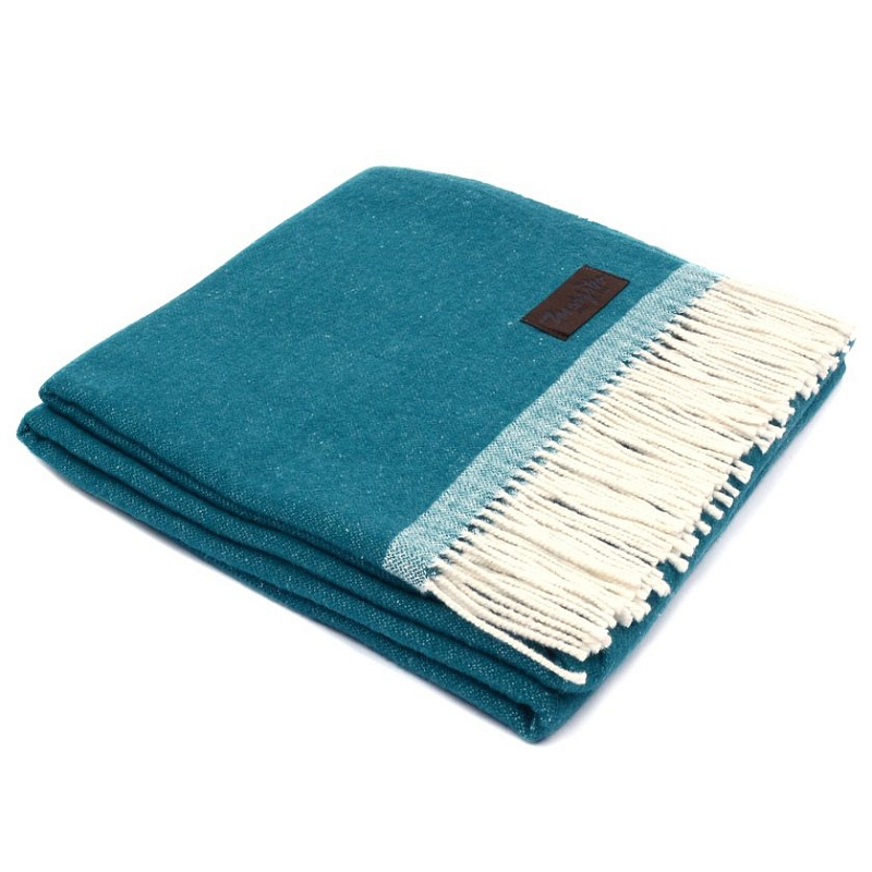 Плед SARA 5000 Marzotto Синий в Екатеринбурге | Loft Concept 