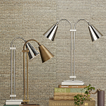 Настольная лампа c двумя поворотными плафонами TwoDirections варинант исполнения - 5 | Loft Concept в Екатеринбурге