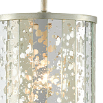 Подвесной светильник в форме цилиндра Speckled Mirror Plates варинант исполнения - 1 | Loft Concept в Екатеринбурге