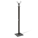 Вешалка с квадратным основанием и 4-мя металлическими крючками Industrial Metal Rust варинант исполнения - 1 | Loft Concept в Екатеринбурге