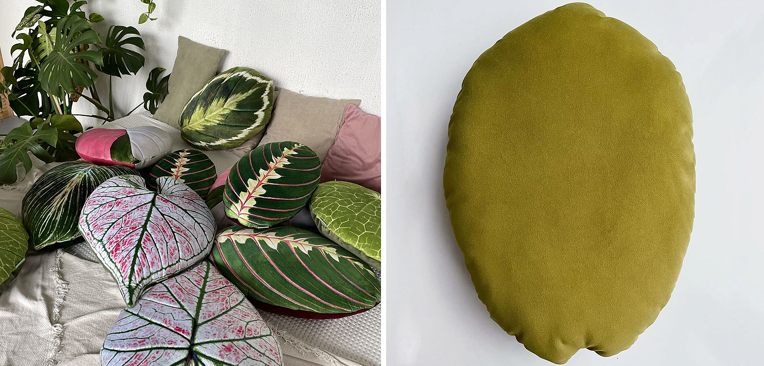 Декоративная подушка Botanical Cushion Calathea Medallion Декоративная подушка Botanical Cushion Calathea Medallion - Loft-Concept в Екатеринбурге