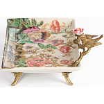 Блюдо фарфоровое Поле цветов Terra варинант исполнения - 3 | Loft Concept в Екатеринбурге