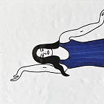 Плитка с узором Рыба пловчиха варинант исполнения - 3 | Loft Concept в Екатеринбурге