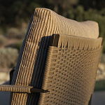 Дизайнерское уличное кресло на металлическом каркасе PHOENIX Armchair варинант исполнения - 9 | Loft Concept в Екатеринбурге