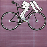 Плитка с узором Осьминог велосипедист варинант исполнения - 6 | Loft Concept в Екатеринбурге