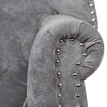 Кресло Charlie Armchair grey velour варинант исполнения - 5 | Loft Concept в Екатеринбурге