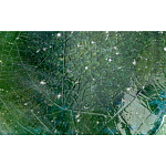 Керамический столик зеленый "Цилиндр" варинант исполнения - 4 | Loft Concept в Екатеринбурге