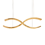 Люстра волнистой формы с фактурным хрустальным плафоном Light Delight варинант исполнения - 7 | Loft Concept в Екатеринбурге