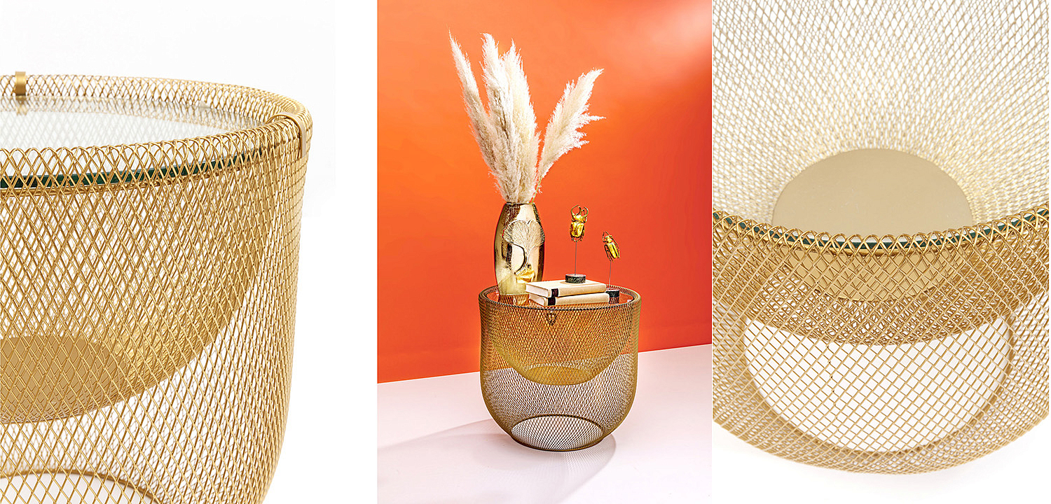 Кофейный стол Golden Grid - Loft-Concept в Екатеринбурге