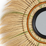 Зеркало с бахромой WICKER MIRROR 100 варинант исполнения - 2 | Loft Concept в Екатеринбурге