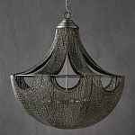Люстра в форме колокола с декором из тонких железных нитей Jagged Pattern варинант исполнения - 5 | Loft Concept в Екатеринбурге
