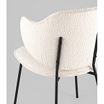 Стул Bellamy букле молочный варинант исполнения - 3 | Loft Concept в Екатеринбурге