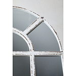 Зеркало-окно с эффектом старения в венецианском стиле Venetian White Mirror варинант исполнения - 3 | Loft Concept в Екатеринбурге