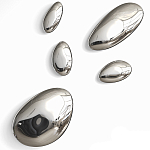 Абстрактная скульптура на стену в виде капли воды Water Outline варинант исполнения - 8 | Loft Concept в Екатеринбурге