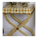 Приставной столик с ящиком в стиле ретро Vintage Rustic Tablecloth варинант исполнения - 5 | Loft Concept в Екатеринбурге