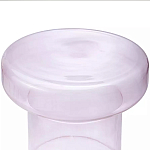 Кофейный столик стеклянный Elegant Lilac Glass Model варинант исполнения - 4 | Loft Concept в Екатеринбурге