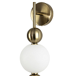 Бра с плафонами шарами из акрила и металла Crystal Globule Spheres Wall Lamp варинант исполнения - 2 | Loft Concept в Екатеринбурге