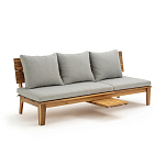 Садовый диван-трансофрмер Kate серый варинант исполнения - 1 | Loft Concept в Екатеринбурге