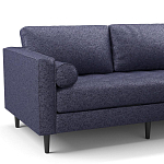 Мебельная ткань Шенилл синий цвет 138 см T4-33 варинант исполнения - 5 | Loft Concept в Екатеринбурге