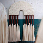 Настенное украшение из хлопковых нитей Volcan Wall Hanging варинант исполнения - 1 | Loft Concept в Екатеринбурге