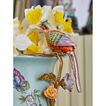 Ваза с птичкой из фарфора с бронзовыми элементами Garden of Eden варинант исполнения - 9 | Loft Concept в Екатеринбурге