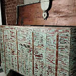 Большой Индийский сундук Бирюзовый цвет Loft-Concept  варинант исполнения - 2 | Loft Concept в Екатеринбурге