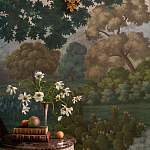 Обои ручная роспись Hill Country Scenic Special Colourway on scenic paper варинант исполнения - 3 | Loft Concept в Екатеринбурге