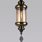 Подвесной светильник с янтарным стеклянным плафоном Amber Queen варинант исполнения - 3 | Loft Concept в Екатеринбурге