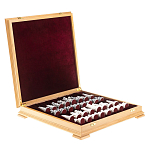 Шахматы Северные народы в ларце из натурального бука Decorative Thematic Chess  варинант исполнения - 7 | Loft Concept в Екатеринбурге