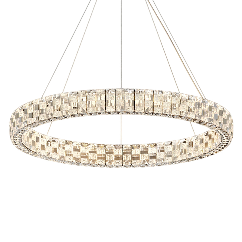 Люстра подвесная Castello 3000К 40Вт Хром в Екатеринбурге | Loft Concept 