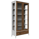 Витрина из массива бука двухдверная Tasteful Furniture варинант исполнения - 1 | Loft Concept в Екатеринбурге