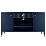 Комод-буфет Elsa Dreams Blue с открытыми полками   варинант исполнения - 9 | Loft Concept в Екатеринбурге