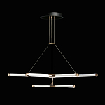 Люстра с геометрической конструкцией из вытянутых цилиндрических плафонов Hex Scaffold  варинант исполнения - 4 | Loft Concept в Екатеринбурге