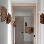 Бра плетеное из ротанга Chainmail варинант исполнения - 3 | Loft Concept в Екатеринбурге