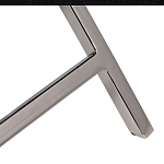 Стол сервировочный кожаный с декором в виде золотистой фигуркой лося Embodiment of Style варинант исполнения - 4 | Loft Concept в Екатеринбурге