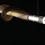 Люстра подвесная линейная Adilin Сhromium варинант исполнения - 5 | Loft Concept в Екатеринбурге