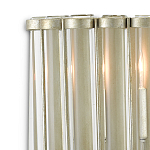 Бра горизонтальное из стеклянных трубочек Gladia варинант исполнения - 1 | Loft Concept в Екатеринбурге