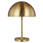 Настольная лампа с полусферическим абажуром золотого цвета Generation Lighting варинант исполнения - 1 | Loft Concept в Екатеринбурге