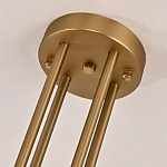 Люстра CANELLE Round Chandelier 8 Modern Brass варинант исполнения - 3 | Loft Concept в Екатеринбурге