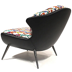 Кресло с цветным принтом Colorful Print Armchair варинант исполнения - 2 | Loft Concept в Екатеринбурге