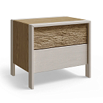 Тумба 2 ящика с подсветкой на рельефном фасаде Warm Industrial варинант исполнения - 7 | Loft Concept в Екатеринбурге