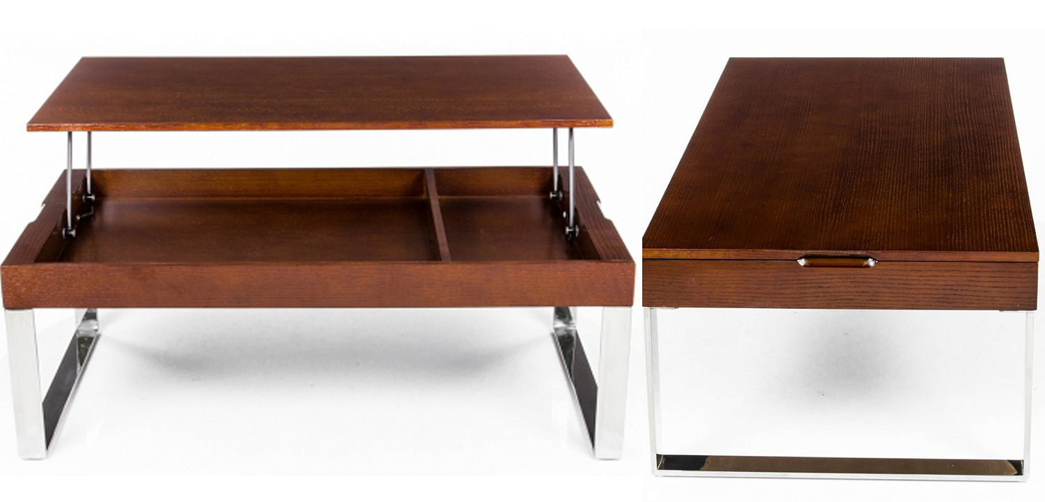 Кофейный стол Annecy Coffee Table brown Кофейный стол Annecy Coffee Table brown - Loft-Concept в Екатеринбурге